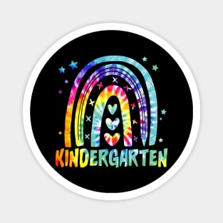 Kindergarten Rainbow Team Kinder Squad Girls Boys Magnet